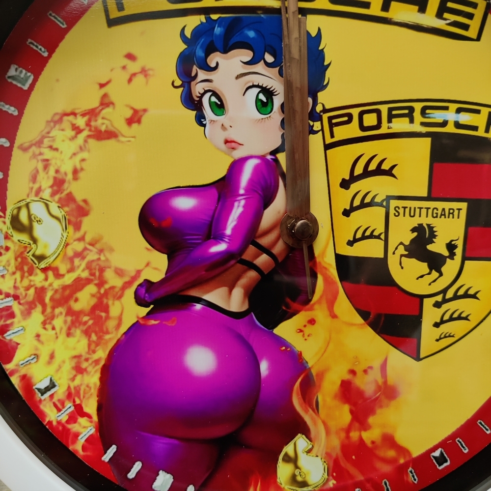 Betty Boop clock - Picture 3 of 8
